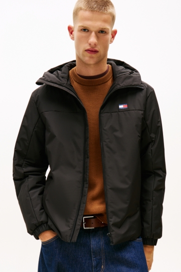 Tommy Jeans Jas TJM PADDED POLY JACK DM0DM22065 BLACK