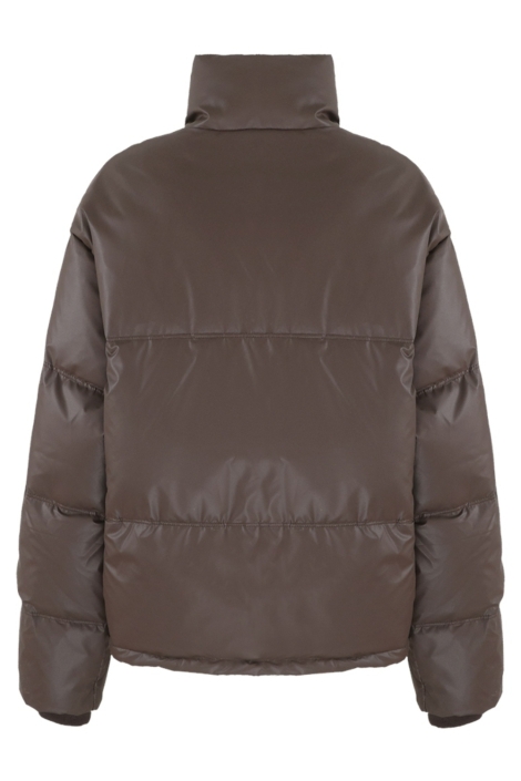 Fluresk bordeaux dames jas | Achteraanzicht