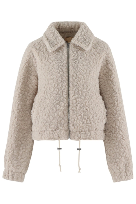 C&S The Label beige dames jas | Vooraanzicht
