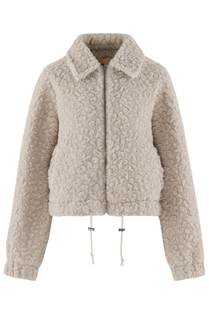 C&S The Label beige dames jas | Vooraanzicht