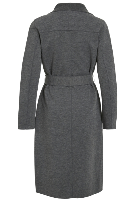 Vila grijze dames jas | Achteraanzicht