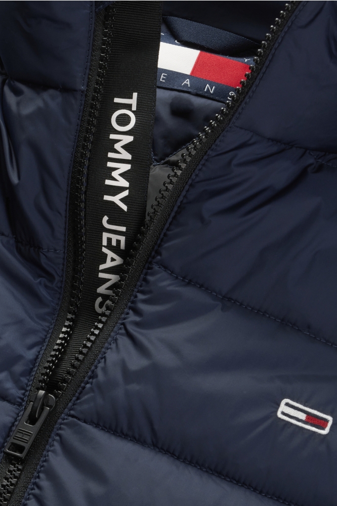 Tommy Jeans blauwe heren jas | Kleurstaal