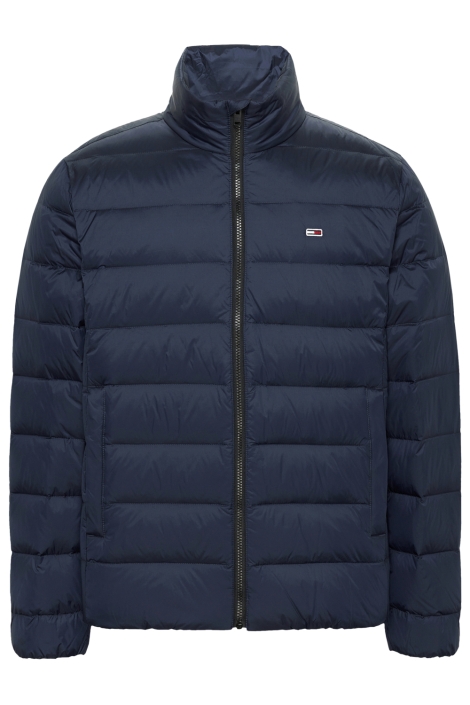 Tommy Jeans blauwe heren jas | Vooraanzicht