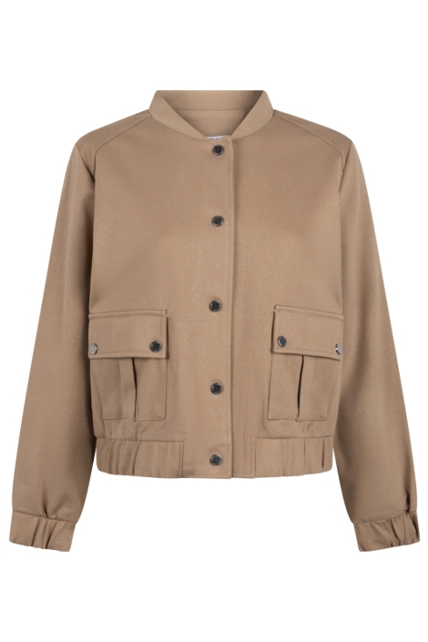 Zoso camel dames vest | Vooraanzicht