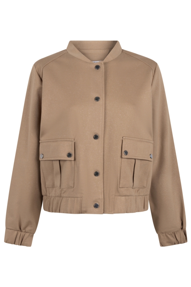 Zoso camel dames vest | Vooraanzicht