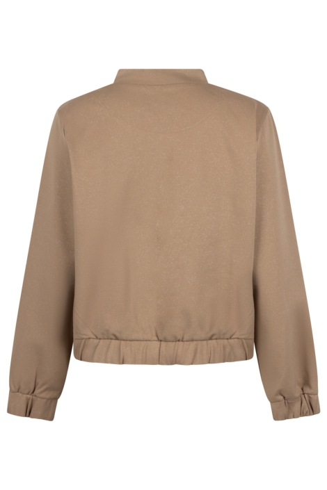 Zoso camel dames vest | Achteraanzicht