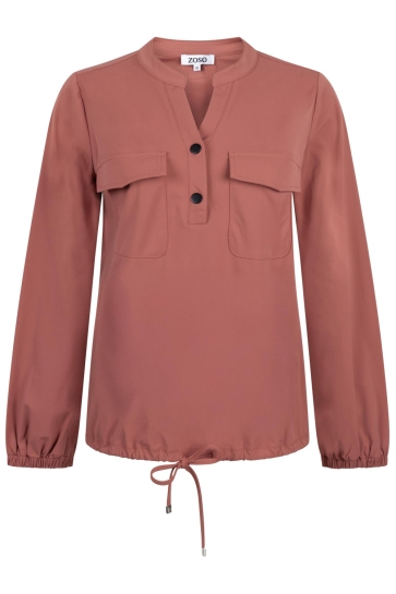 Zoso Blouse HELMA 255 MARSALA