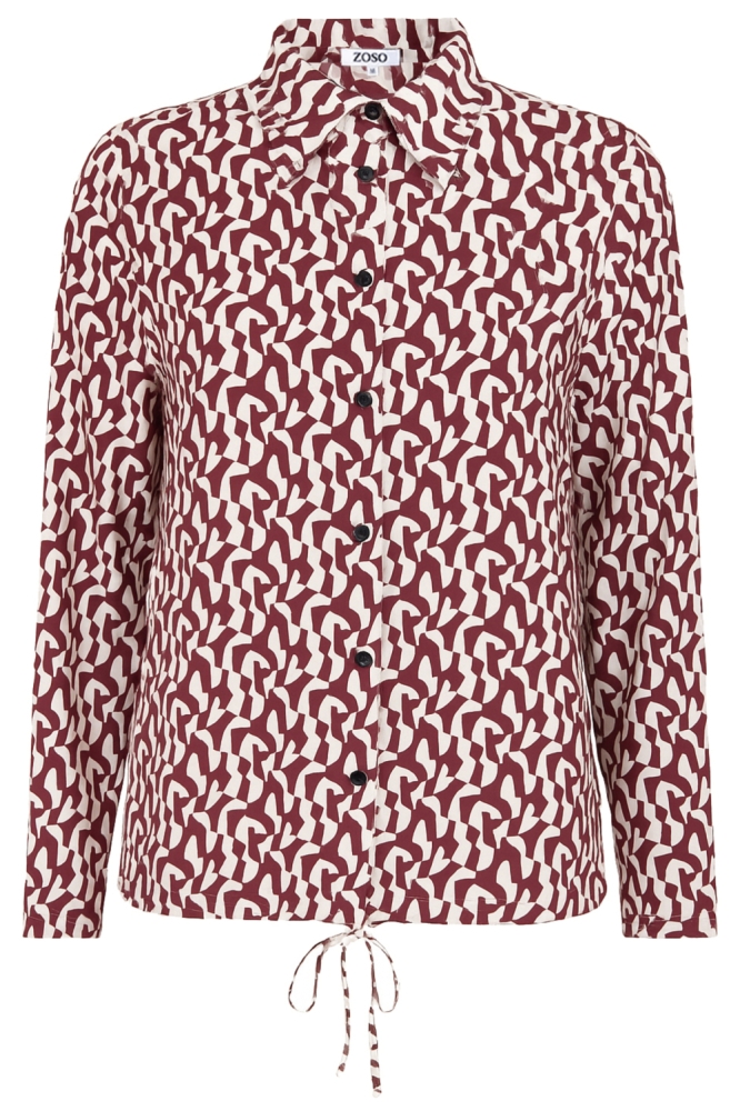 Zoso witte dames blouse | Vooraanzicht