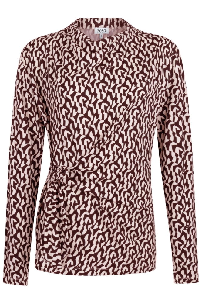 Zoso witte dames t-shirt | Vooraanzicht