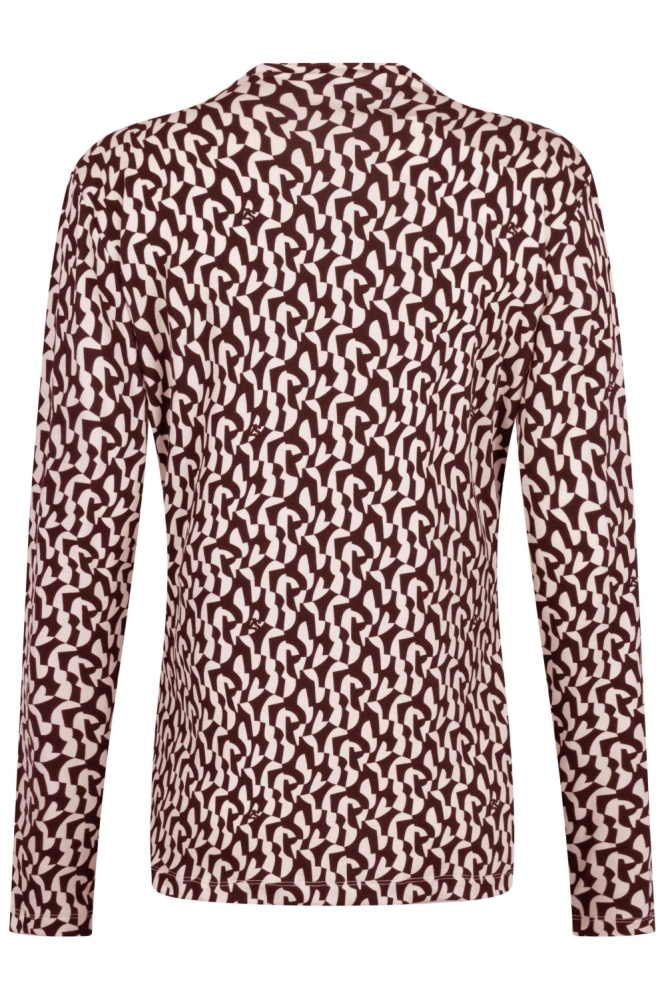 Zoso witte dames t-shirt | Achteraanzicht