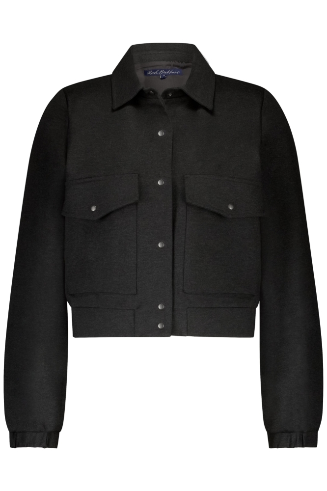 Red Button grijze dames jas | Vooraanzicht