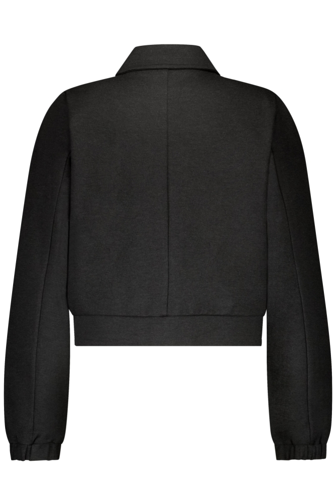 Red Button grijze dames jas | Achteraanzicht