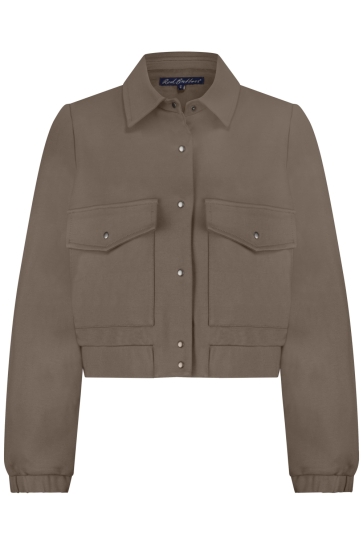 Red Button Jas BOMBER JKT PUNTA SRB4673 Warm Taupe