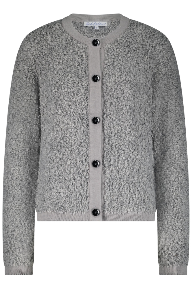 Red Button grijze dames vest | Vooraanzicht