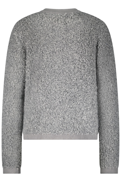 Red Button grijze dames vest | Achteraanzicht