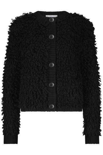 Red Button Vest JACKET LOOPS SRB4669 Black