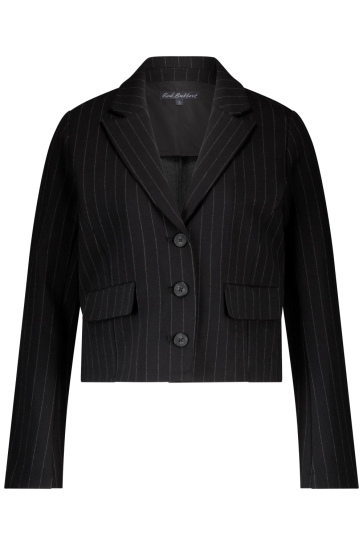 Red Button Blazer SKIPPER PUNTA PINSTRIPE SRB4623 BLACK