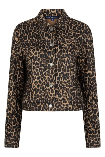 Red Button Jas JACKET LEOPARD SRB4614 BLACK MULTI
