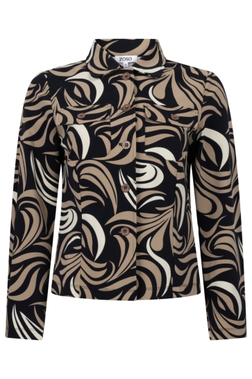 Zoso LAUREN 255 BLACK/CAMEL