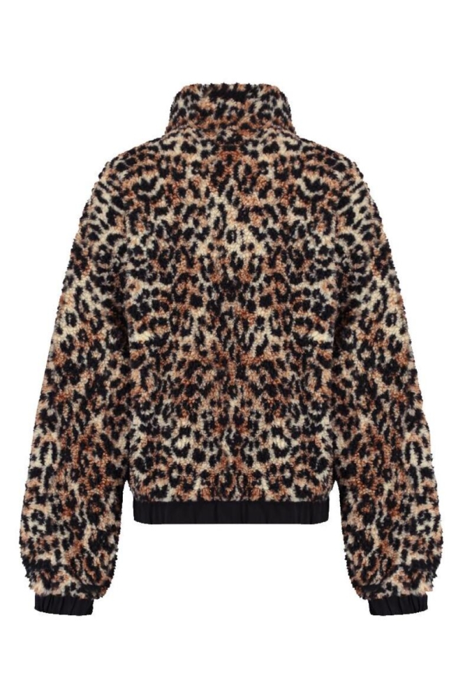 Harper & Yve camel dames vest | Achteraanzicht