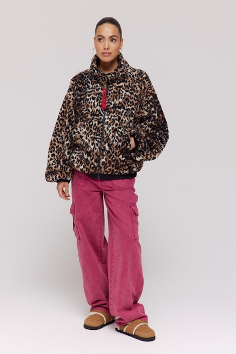 Harper & Yve camel dames vest | Model