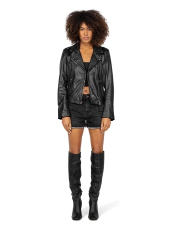 Goosecraft Jas GC JOSELINE BIKER 102321043 BLACK