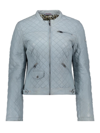 Donders Jas LEATHER JACKET 57527 Ice Blue 705