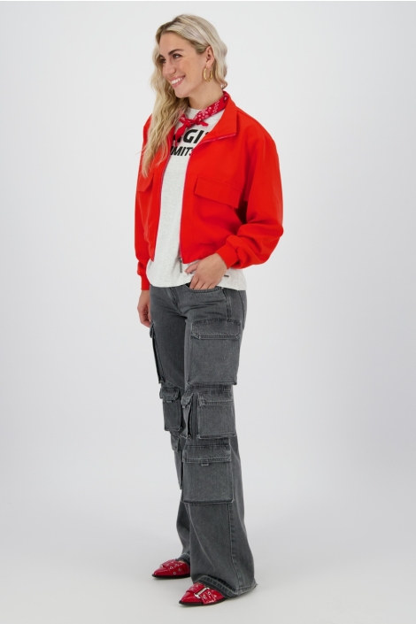 Raizzed rode dames jas | Model
