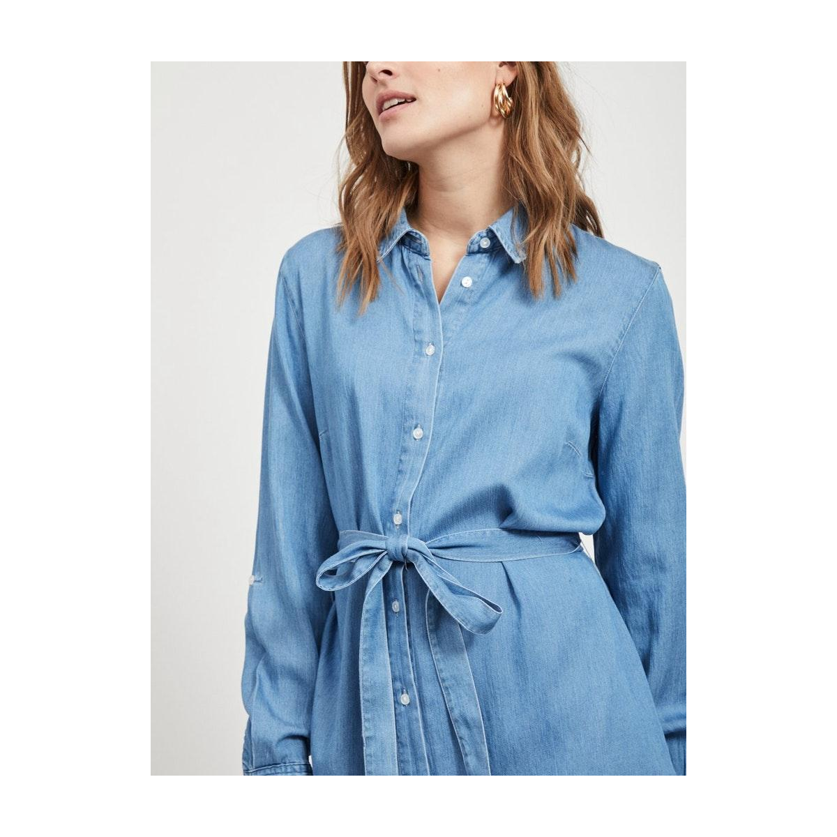 vila vibista denim dress