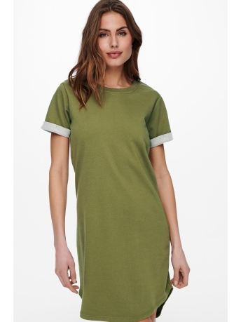 Jacqueline de Yong Jurk JDYIVY LIFE S/S DRESS JRS NOOS 15174793 Martini Olive