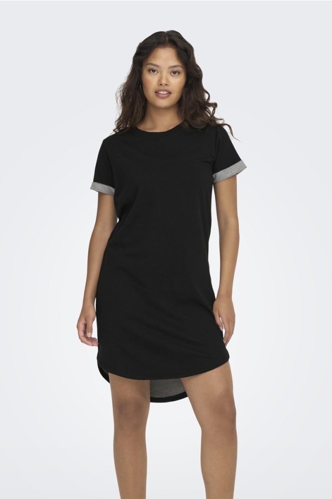 JDYIVY LIFE S/S DRESS JRS NOOS 15174793 Black