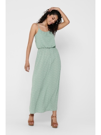 Only Jurk ONLWINNER SL MAXIDRESS NOOS WVN 15177381 Chinois Green/KARDO DOT