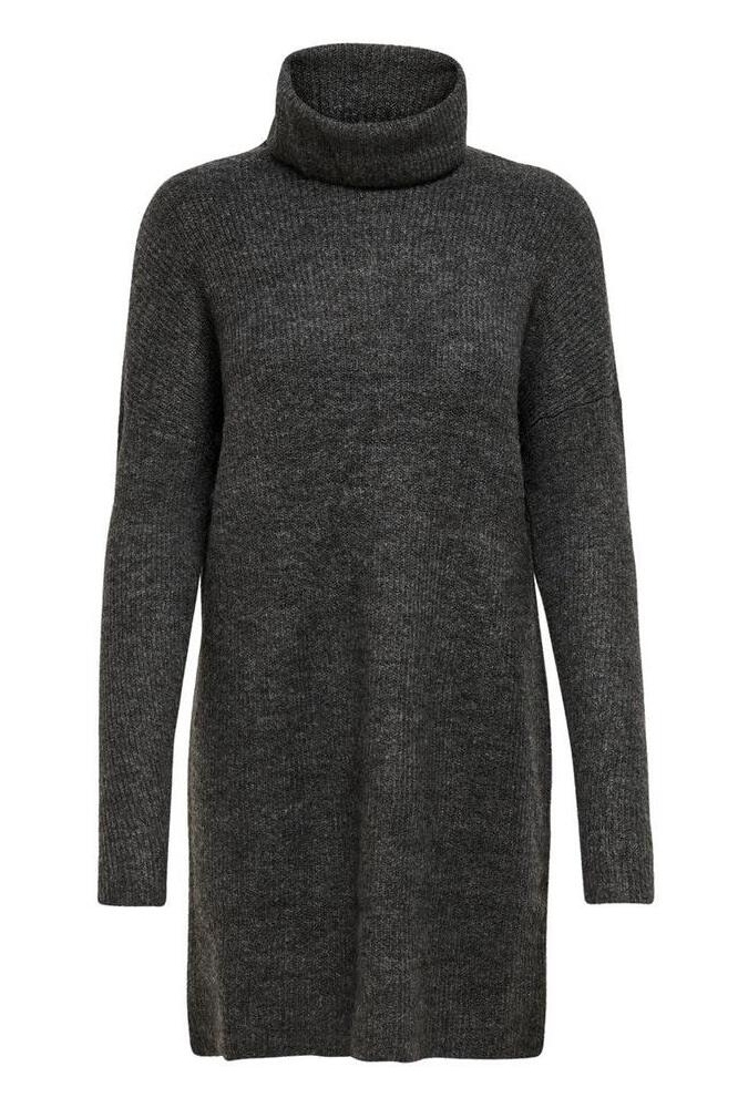 ONLJANA L/S COWLNCK DRESS  WOOL KNT 15140166 Dark Grey