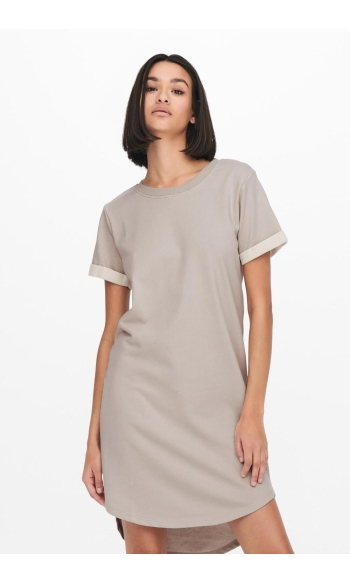 JDYIVY S/S DRESS JRS NOOS 15174793 Chateau Gray