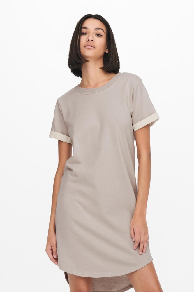 JDYIVY S/S DRESS JRS NOOS 15174793 Chateau Gray