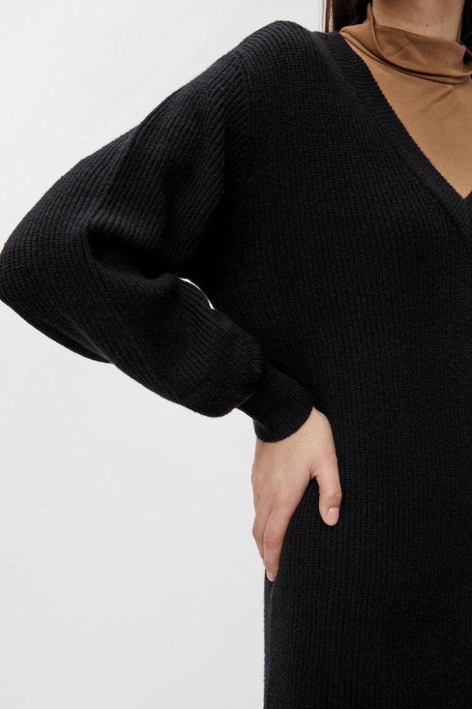 Object zwarte dames jurk