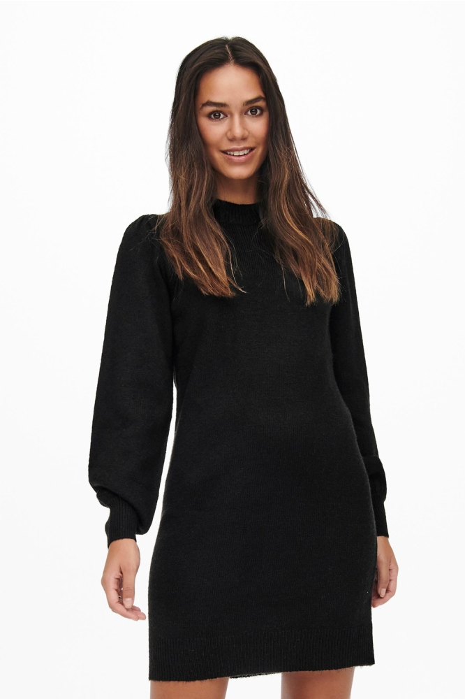 Jacqueline de Yong zwarte dames jurk