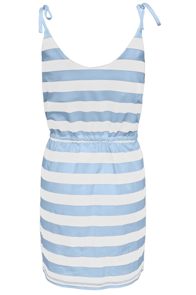 ONLMAY S/L STRIPE SINGLET DRESS JRS 15257514 Cashmere Blue/Cloud Dancer