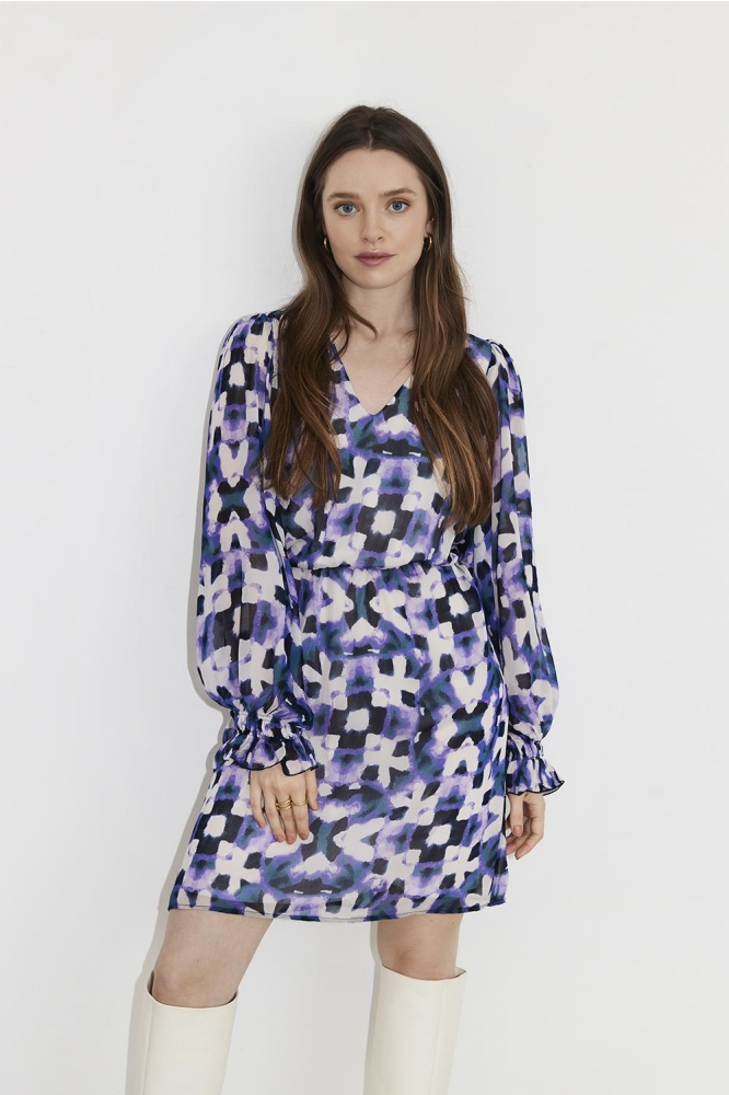 XENI V WV AOP ETHNIC VIS 23 1 252 Purple