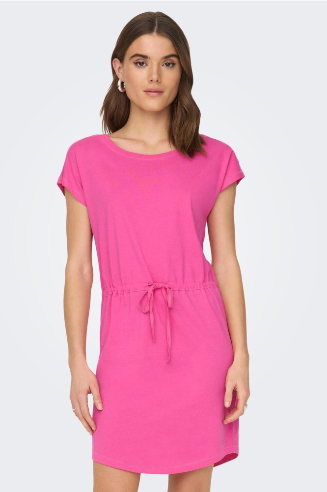 ONLMAY S/S DRESS NOOS 15153021 Shocking Pink