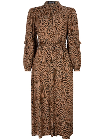 Lofty Manner Jurk DRESS MARR MU211 MULTI ZEBRA PRINT