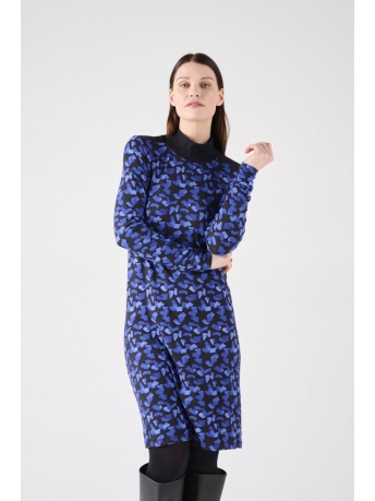 Sandwich Jurk KNIELANGE JURK MET ABSTRACTE PRINT 23001958 80041