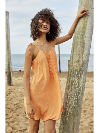 Jacqueline de Yong Jurk JDYGRY S/L DRESS WVN 15296339 AUTUMN SUNSET
