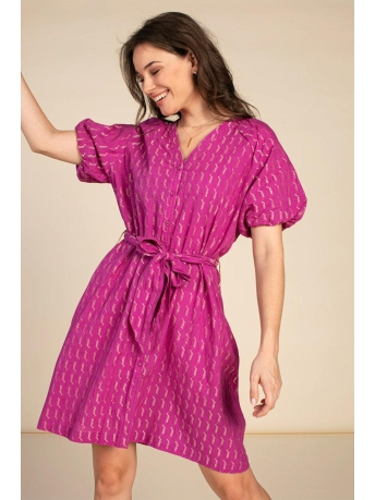 Aaiko Jurk ISMAY CO 520 192630 BRIGHT FUCHSIA