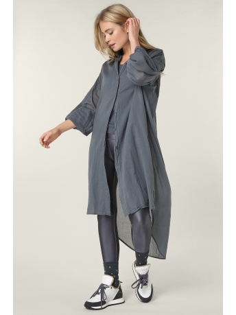 10 Days Jurk DRESS PARIS VOILE 20 334 3201 faded blue
