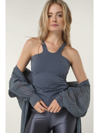 10 Days Top SPORTY WRAPPER 20 702 3201 1212 faded blue