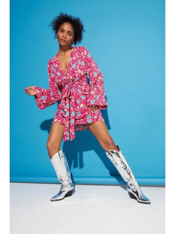 Harper & Yve Jurk ELLE DR SS23J911 700 Blueberry