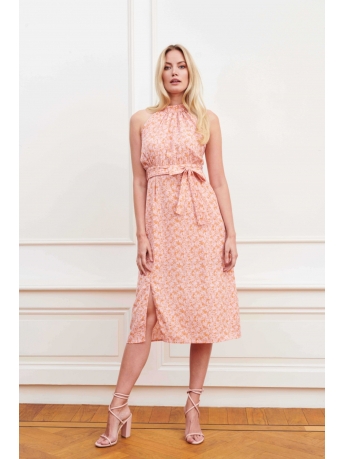 Lofty Manner Jurk DRESS IMKE OD28 351 Orange Garden
