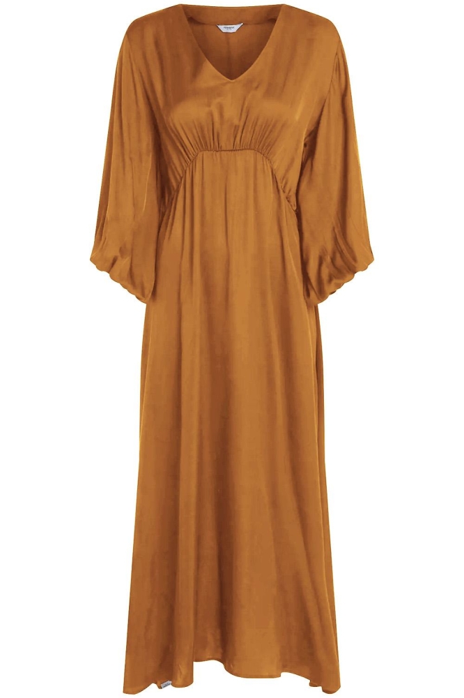 DRESS S23F1223 685 CHOCOLAT