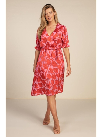 Aaiko Jurk ZAZOU VIS 520 163115 LIGHT FUCHSIA